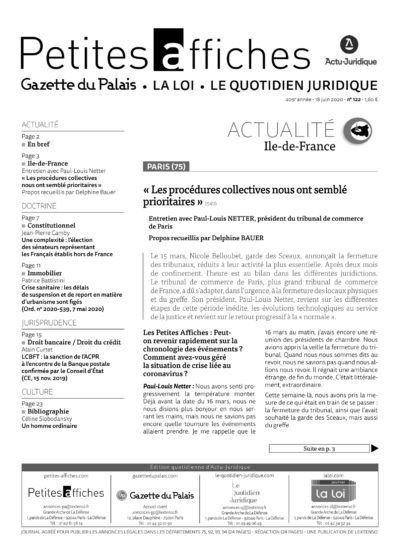 LPA 18 Juin. 2020, n° 154u6, p.2