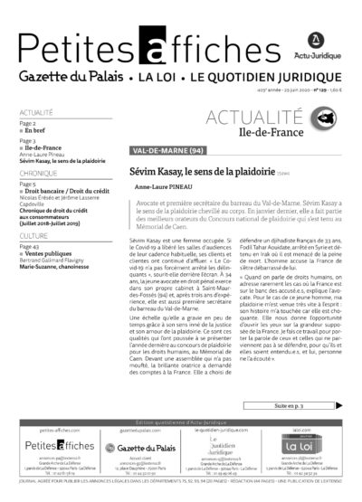 LPA 29 Juin. 2020, n° 154w4, p.3