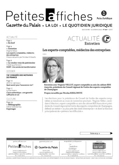 LPA 15 Oct. 2020, n° 156n1, p.10