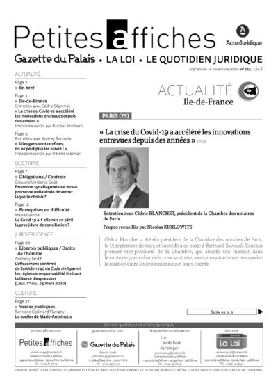 LPA 06 Nov. 2020, n° 157n9, p.3