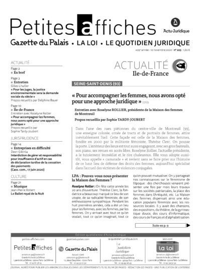 LPA 10 Nov. 2020, n° 157b4, p.3