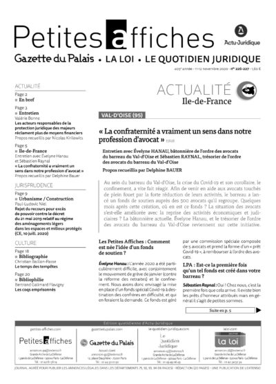 LPA 12 Nov. 2020, n° 157n8, p.3