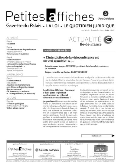 LPA 16 Nov. 2020, n° 155e4, p.4