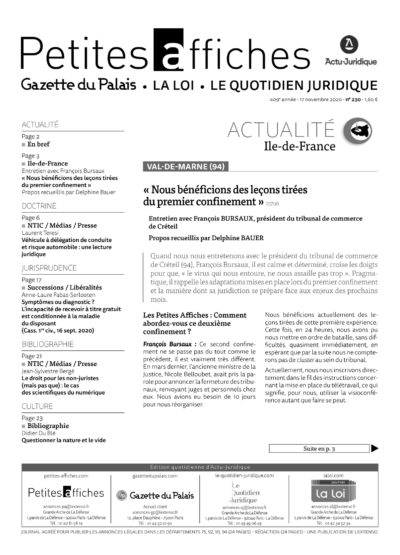 LPA 17 Nov. 2020, n° 157n4, p.2