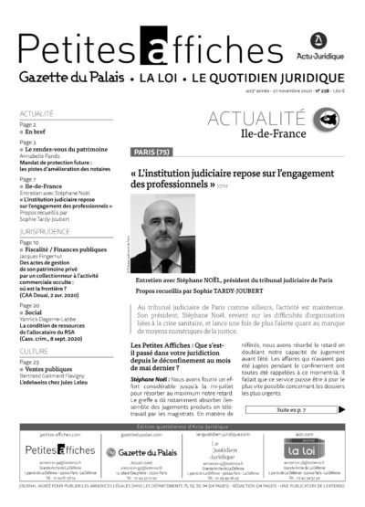 LPA 27 Nov. 2020, n° 157c8, p.10