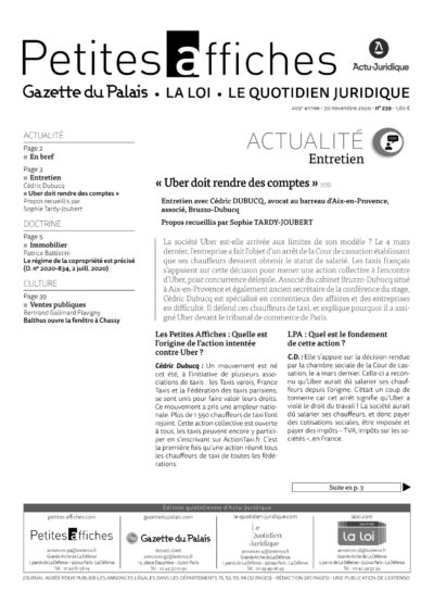 LPA 30 Nov. 2020, n° 157j1, p.3