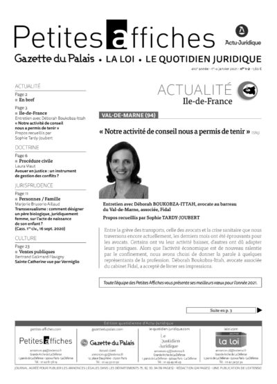 LPA 04 Jan. 2021, n° 157b0, p.11