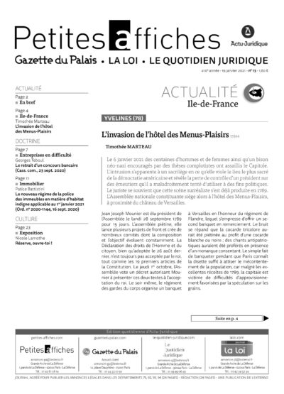 LPA 19 Jan. 2021, n° 159b5, p.2