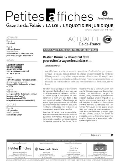 LPA 26 Jan. 2021, n° 159e2, p.2