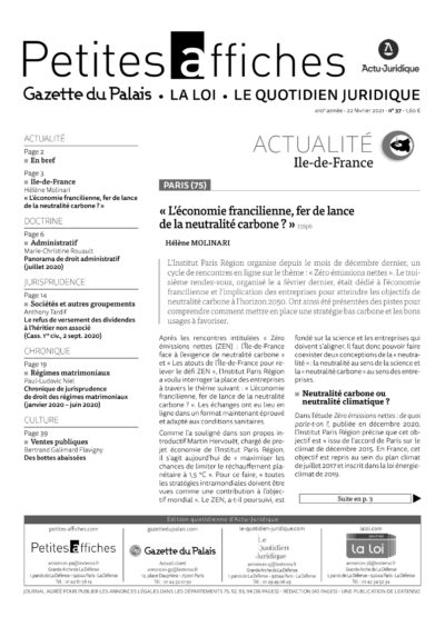 LPA 22 Fév. 2021, n° 159p6, p.3