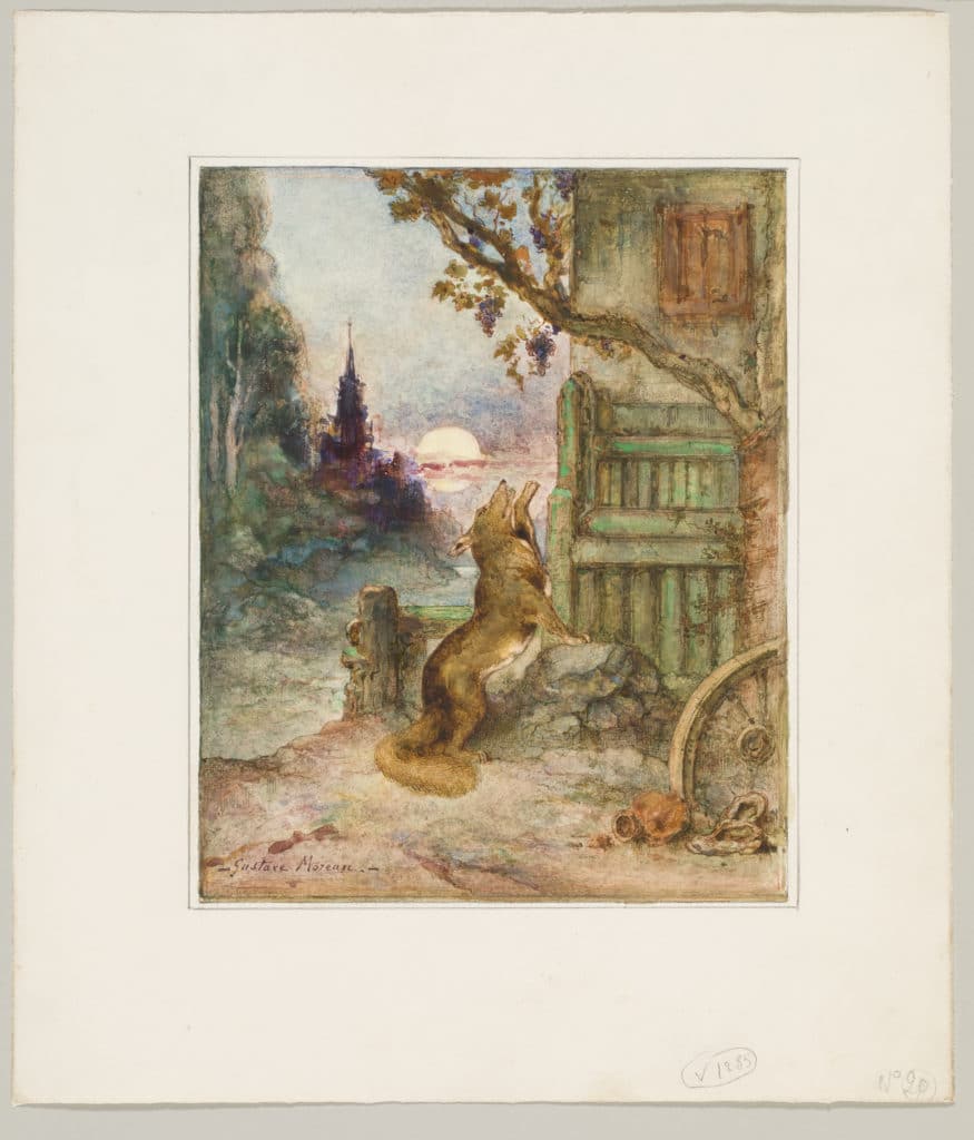 Les Fables de La Fontaine illustrées par Gustave Moreau