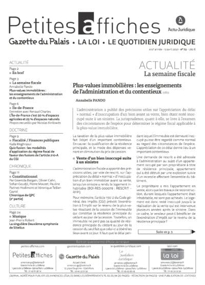 LPA 13 Avr. 2021, n° 160r3, p.28