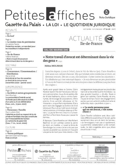 LPA 14 Mai. 2021, n° 160f1, p.10