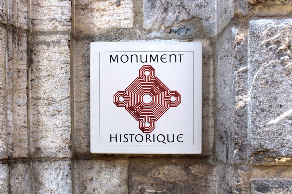 Plaque Monument historique