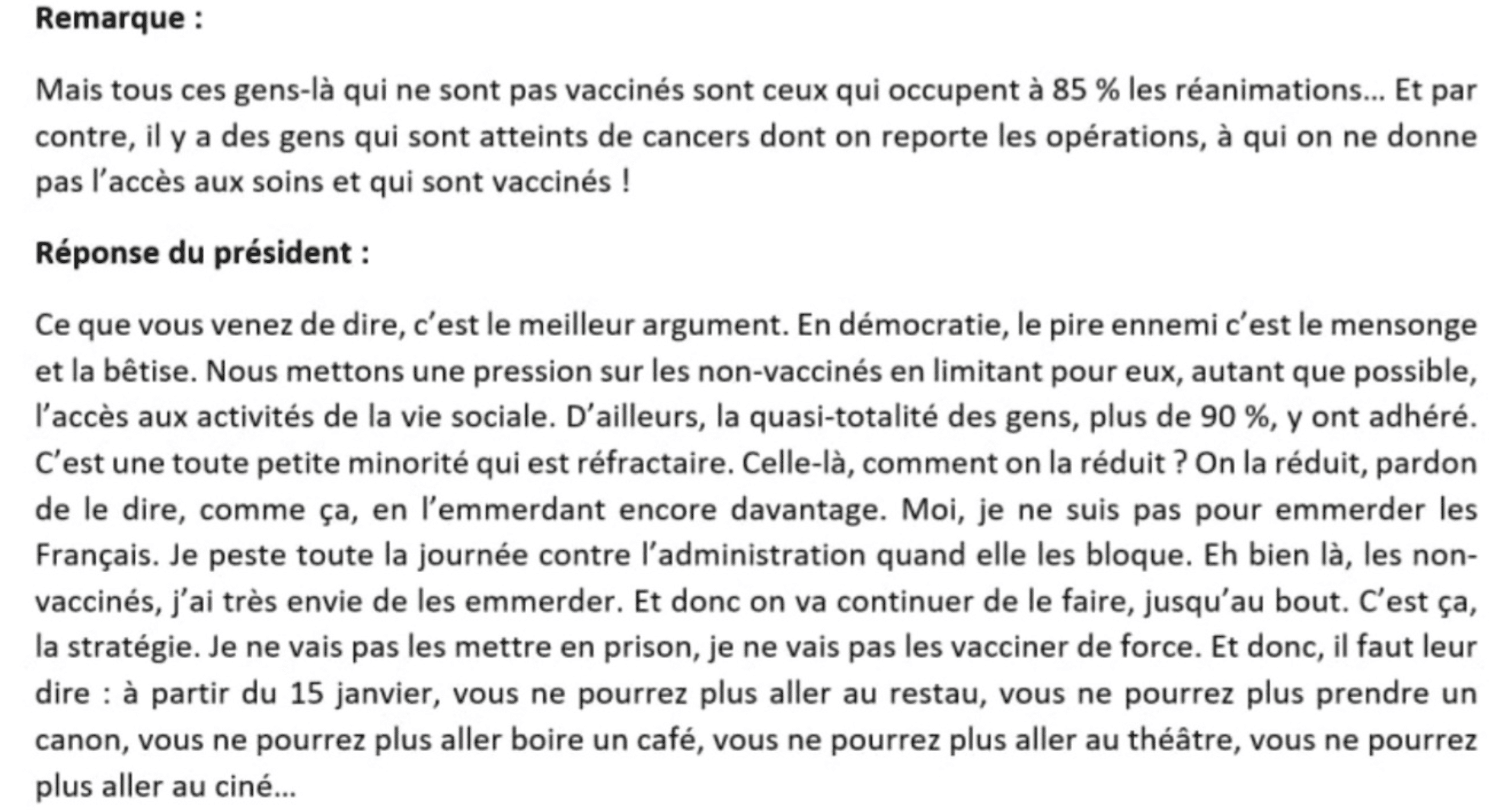 Dans le nouvel État des devoirs, on légifère pour "emmerder" les mauvais citoyens  !