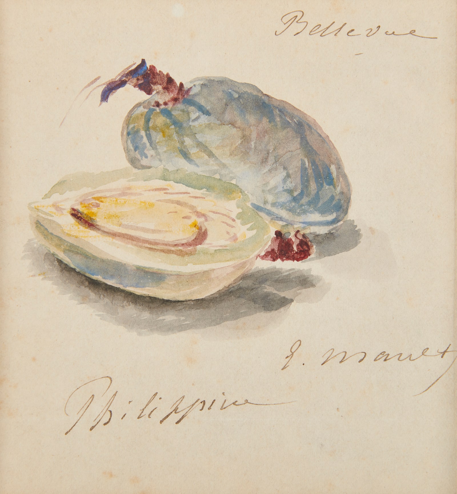 « bonjour philippine! », dit manet