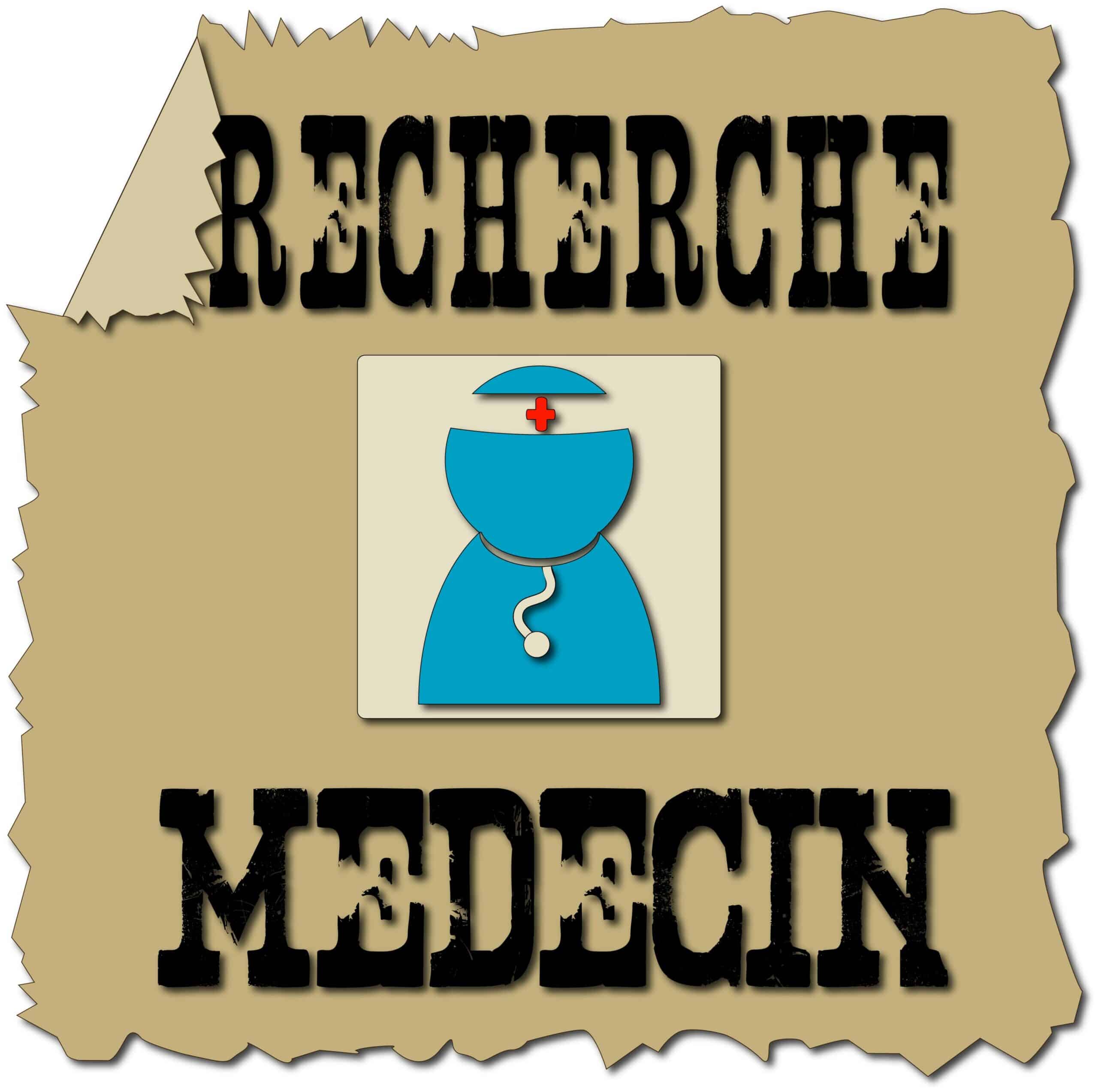 Affiche recherche docteur en français