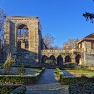 Visite des ruines de l’abbaye de Saint-Maur