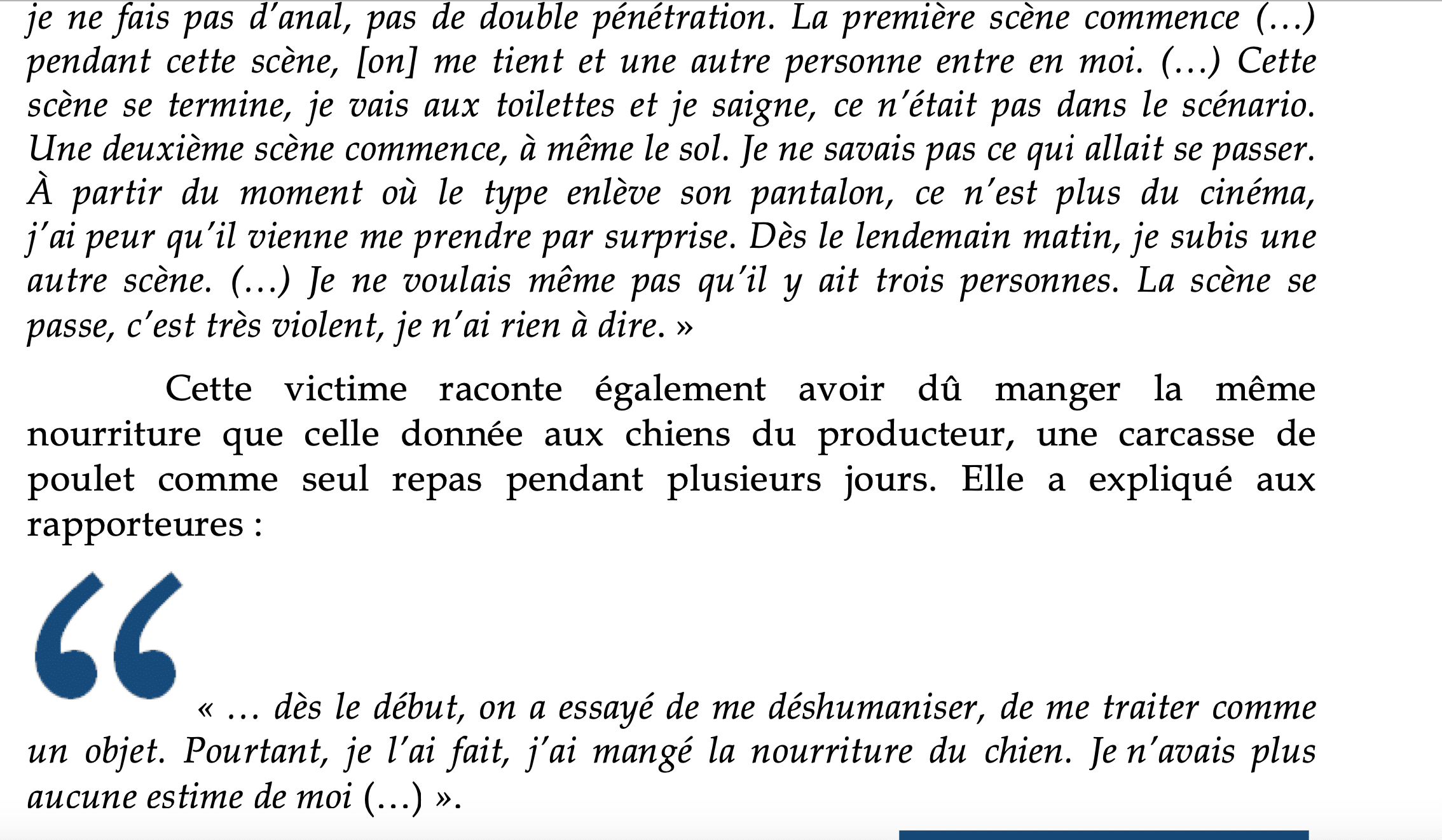 Quatre sénatrices publient un rapport accablant sur l’industrie pornographique