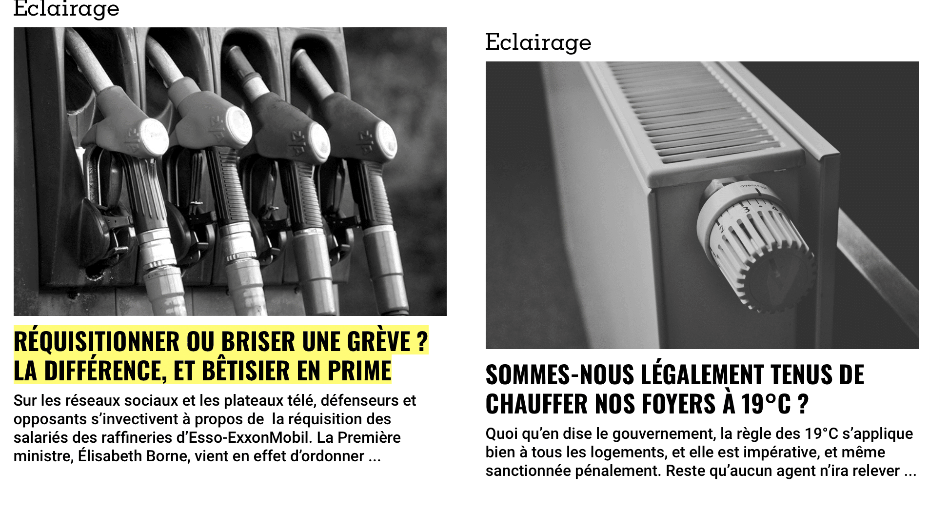 Cette semaine chez les Surligneurs : Quelle différence entre réquisitionner et briser une grève ?