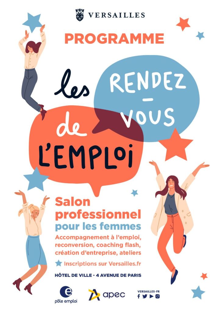 Versailles, le salon Emploi Femmes rencontre un succès bien mérité !