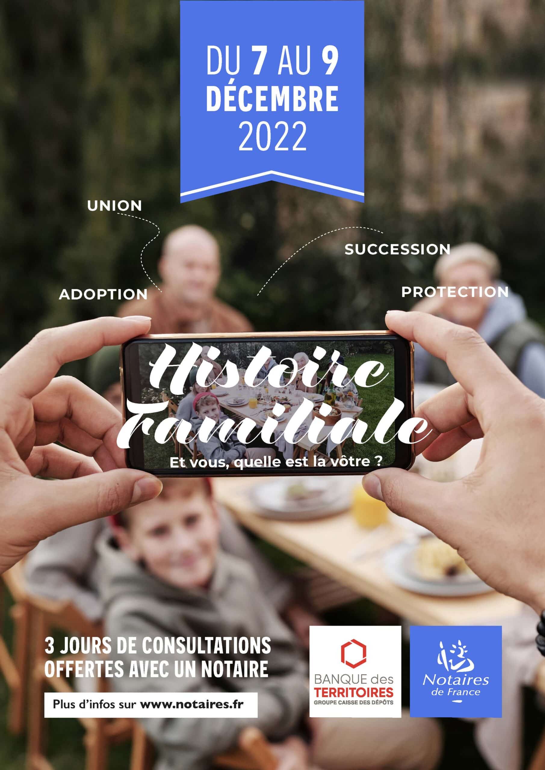 3 jours de conseils et de consultations offerts avec un notaire