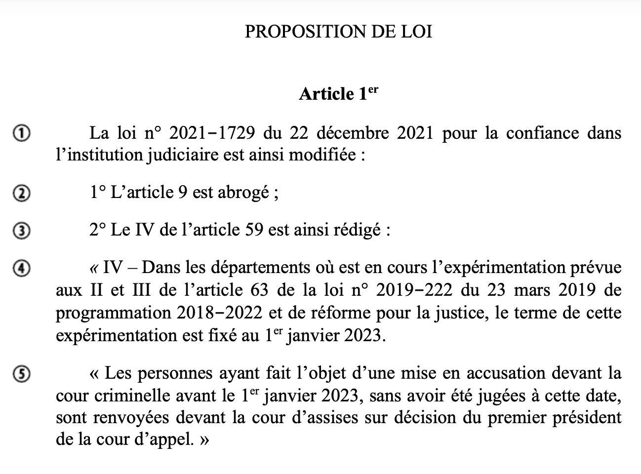 Des parlementaires se mobilisent contre les cours criminelles départementales