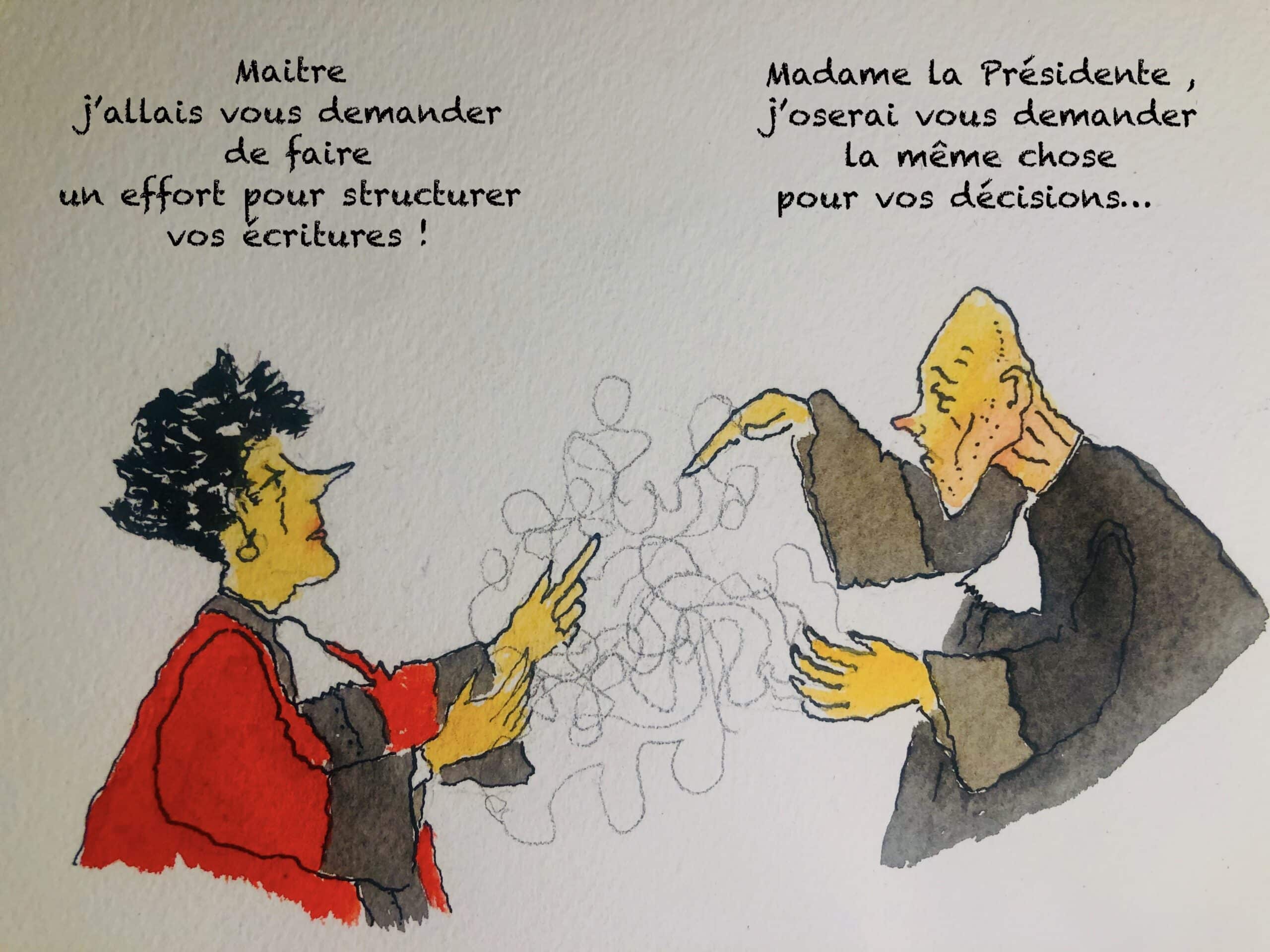 FLASH : Pour le barreau de Paris la présentation des écritures doit relever de la soft law