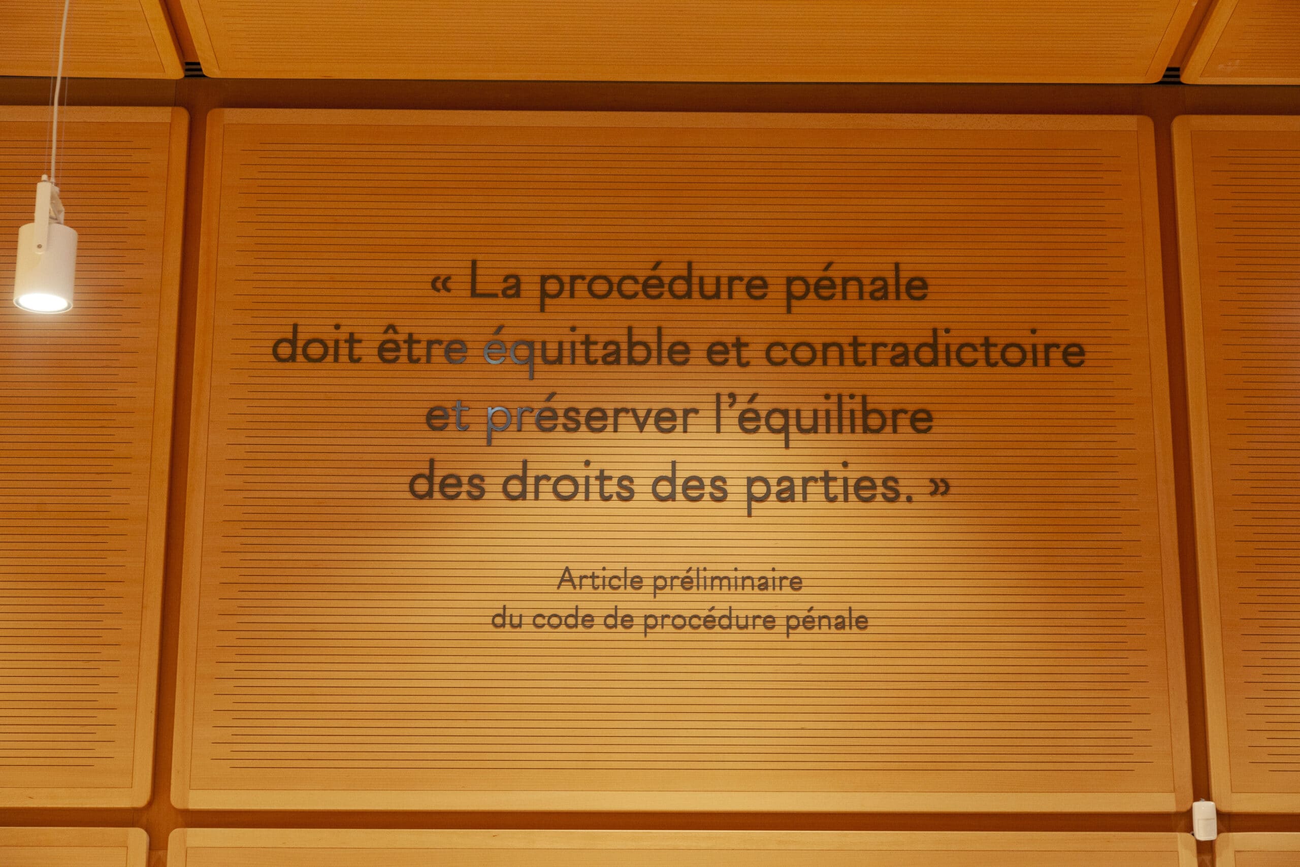 Simplification de la procédure pénale : respectons les avocats !