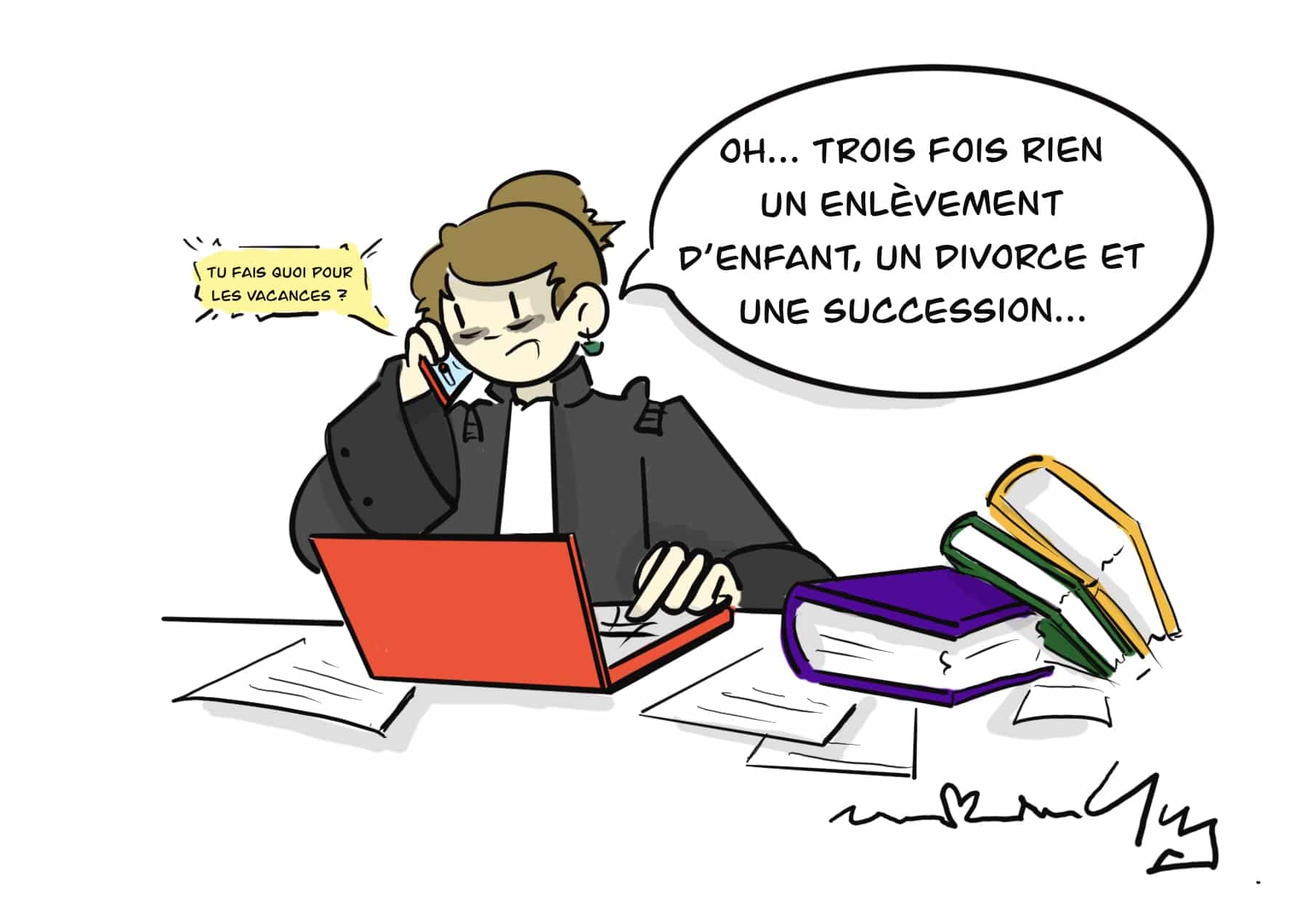 Dessine-moi la justice !