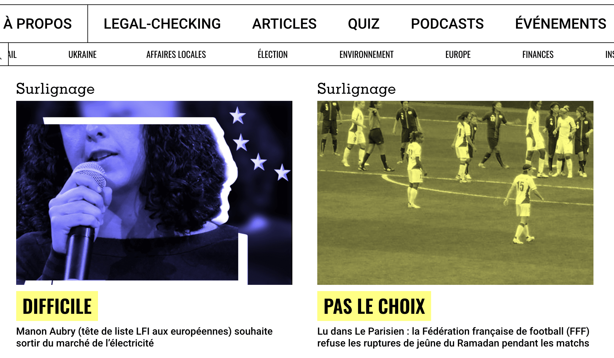 Chez les Surligneurs : Peut-on sortir du marché de l'électricité comme le souhaite M. Aubry ?