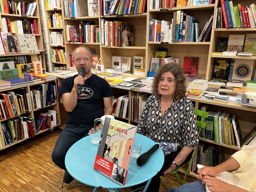 En immersion avec la CGLPL, D. Simonnot, le dessinateur M. Sapin confront&eacute; &agrave; l&rsquo;&eacute;tat des lieux d&rsquo;enfermement  &nbsp;
